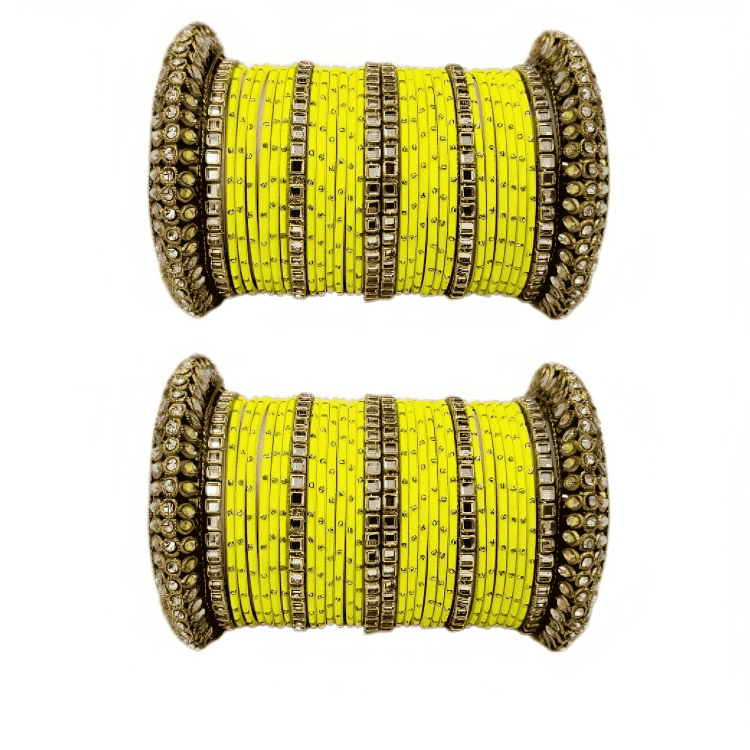 Oxidised Bangles Set