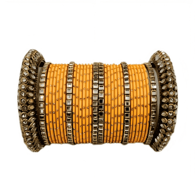 Oxidised Bangles set