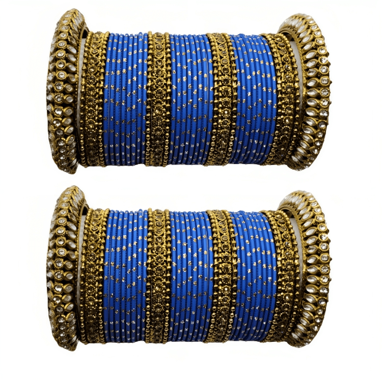 Oxidised Bangles Set