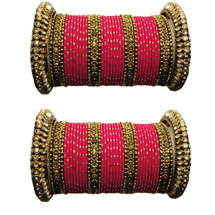 Oxidised Bangles Set