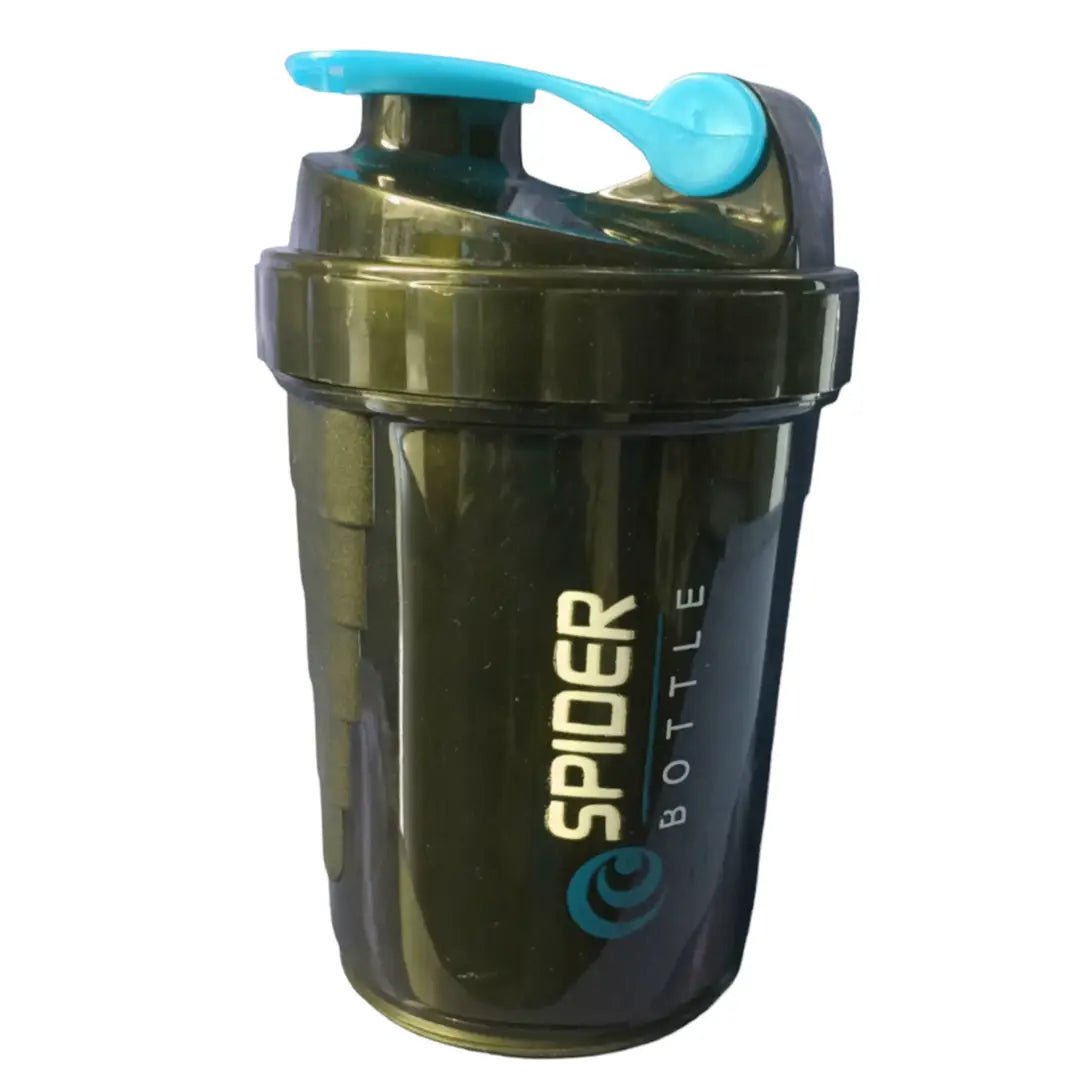 Stylish Spider Gym Shaker Bottle For Protein, Glucose 500ml (Blue,1Pcs)