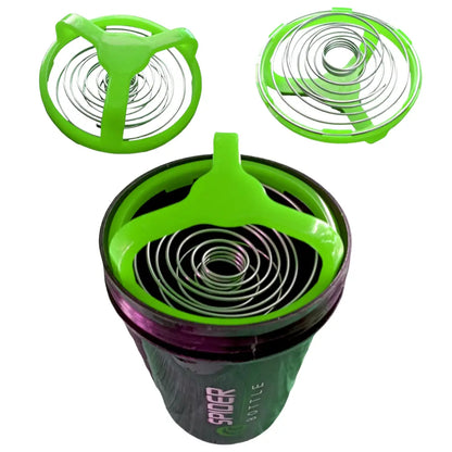 Stylish Spider Gym Shaker Bottle For Protein, Glucose 500ml (Green,1Pcs)