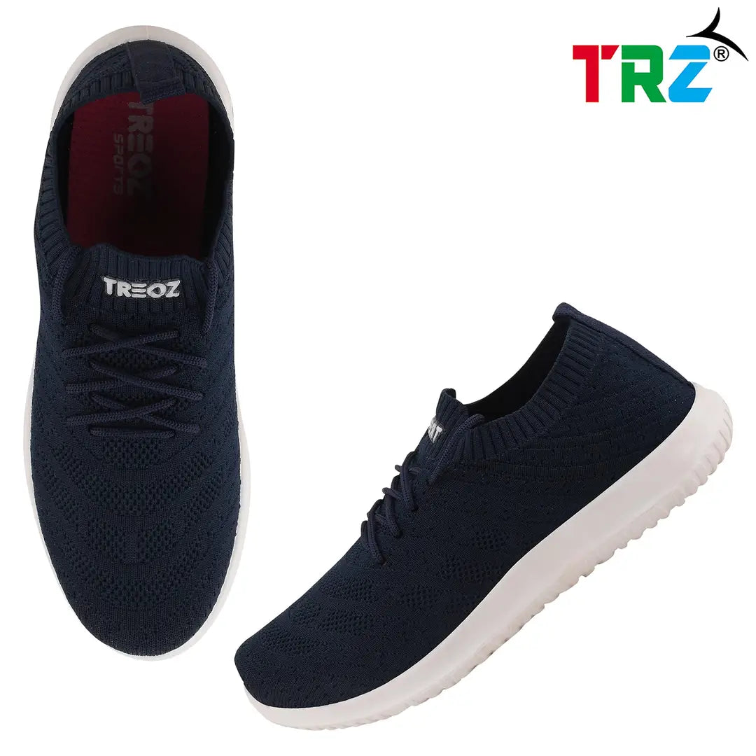 TRZ Women Sports Shoe(Color- NBLUE, Size- 37)