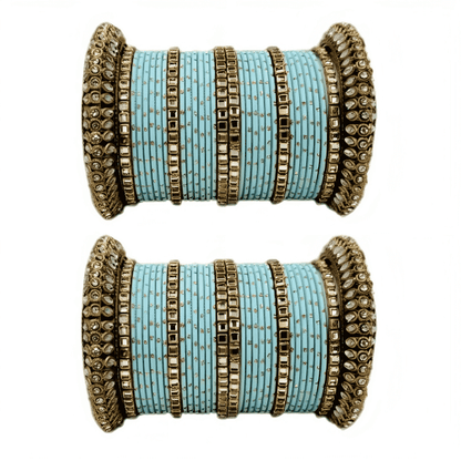 Oxidised Bangles Set