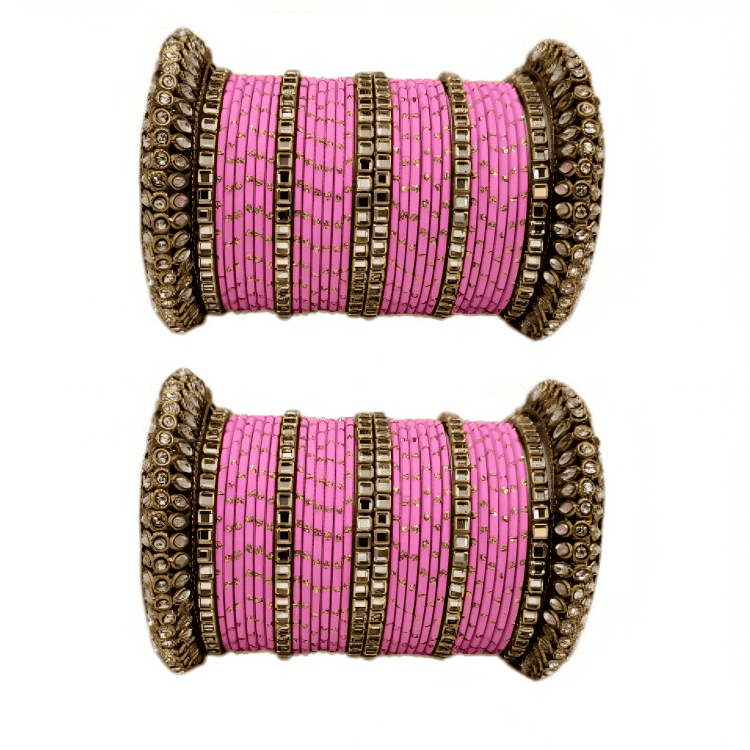 Oxidised Bangles Set