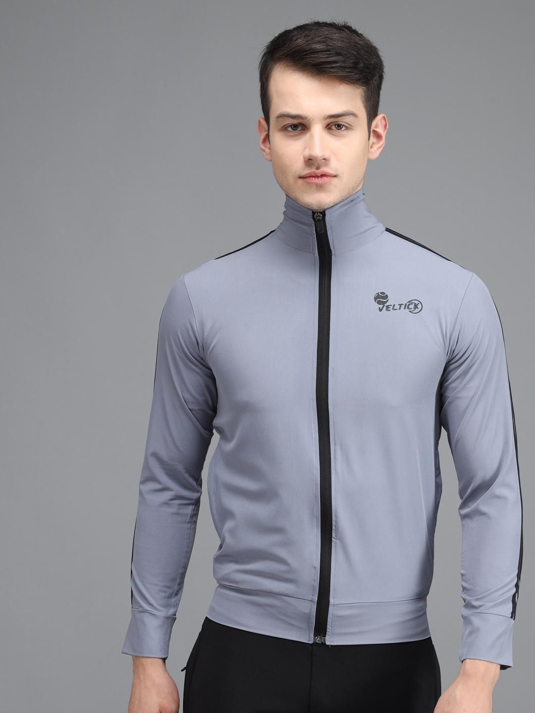 Lycra Solif Full Sleeves Slim Fit Mens Sports Jacket