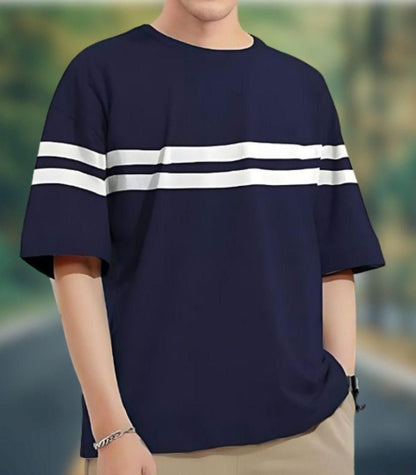 Stylish Men's Printed Oversized T-Shirt