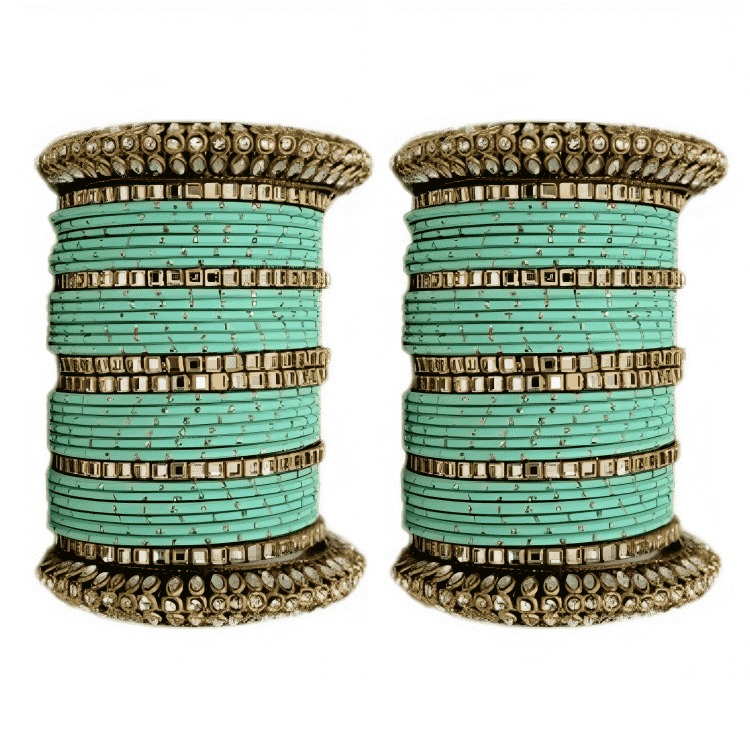 Oxidised Bangles Set