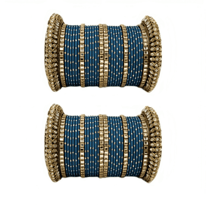 Oxidised Bangles Set