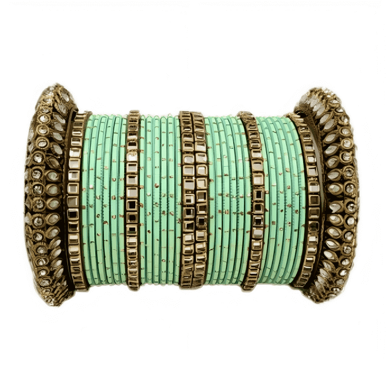 Oxidised Bangles set