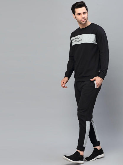 Rigo Printed Color Block Full Sleeves Mens Track Suit