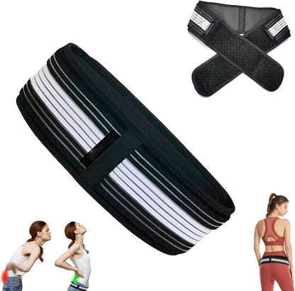 Stretchable Joint Hip Belt | Lower Back Support Belt for Men and Women | Palvic Support | SI Joint Support | Anti-Slip Sciatic Nerve Brace For Back Pain | Lower Back Support belt