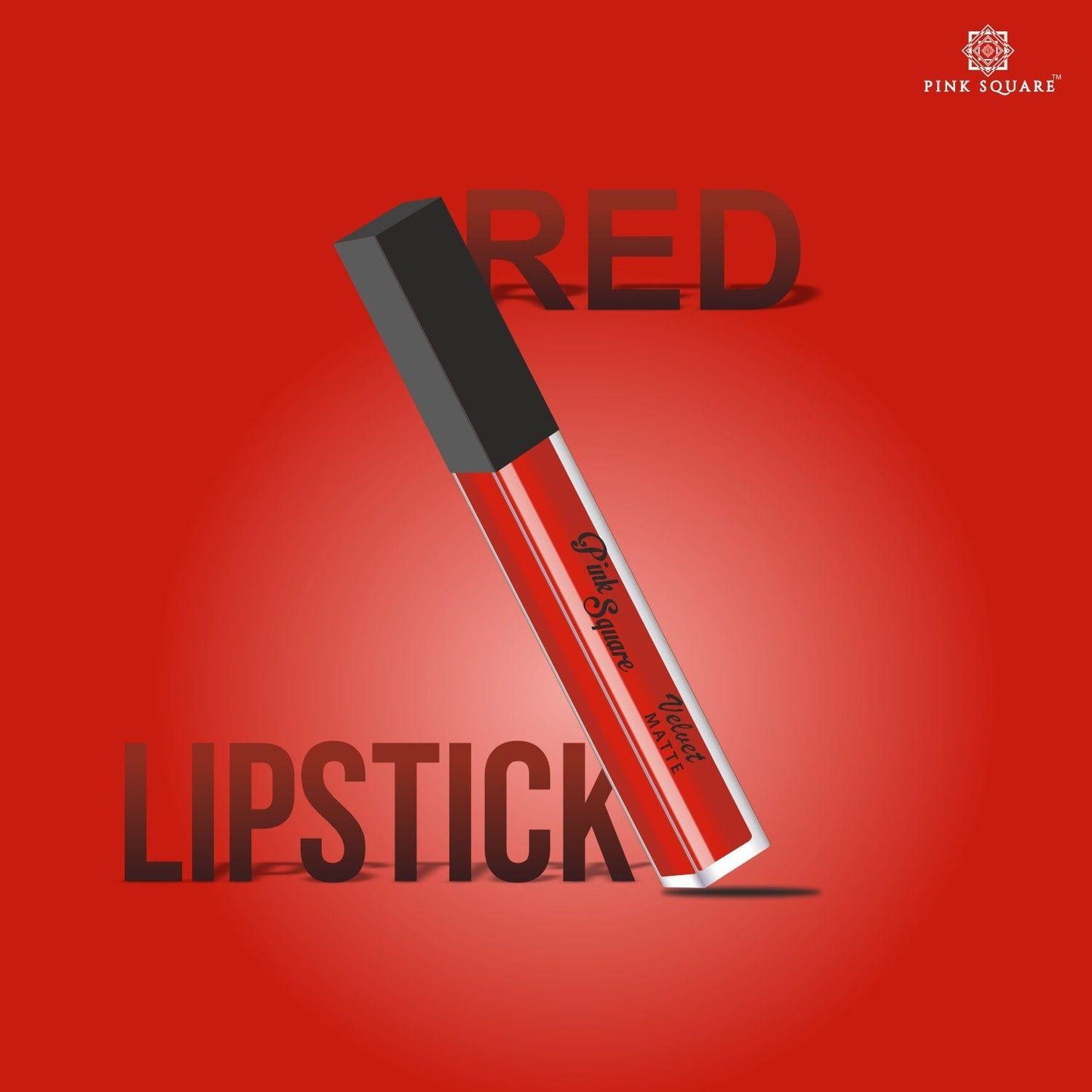 Matte Long Lasting Liquid Red Lipstick- Ideal For Women and College Girls Pack of 1 Pcs