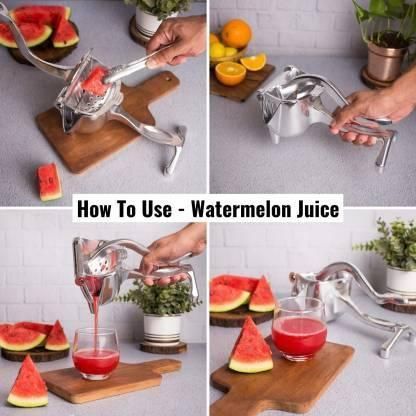 Aluminum Alloy Manual Fruit Press Juicer Fruit Hand Squeezer