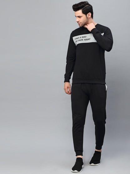 Rigo Printed Color Block Full Sleeves Mens Track Suit