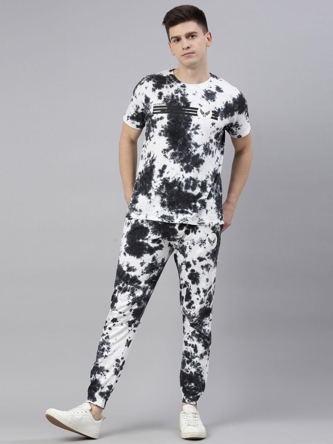 Joven Cotton Tie & Dye Half Sleeves Mens Co-Ord Set