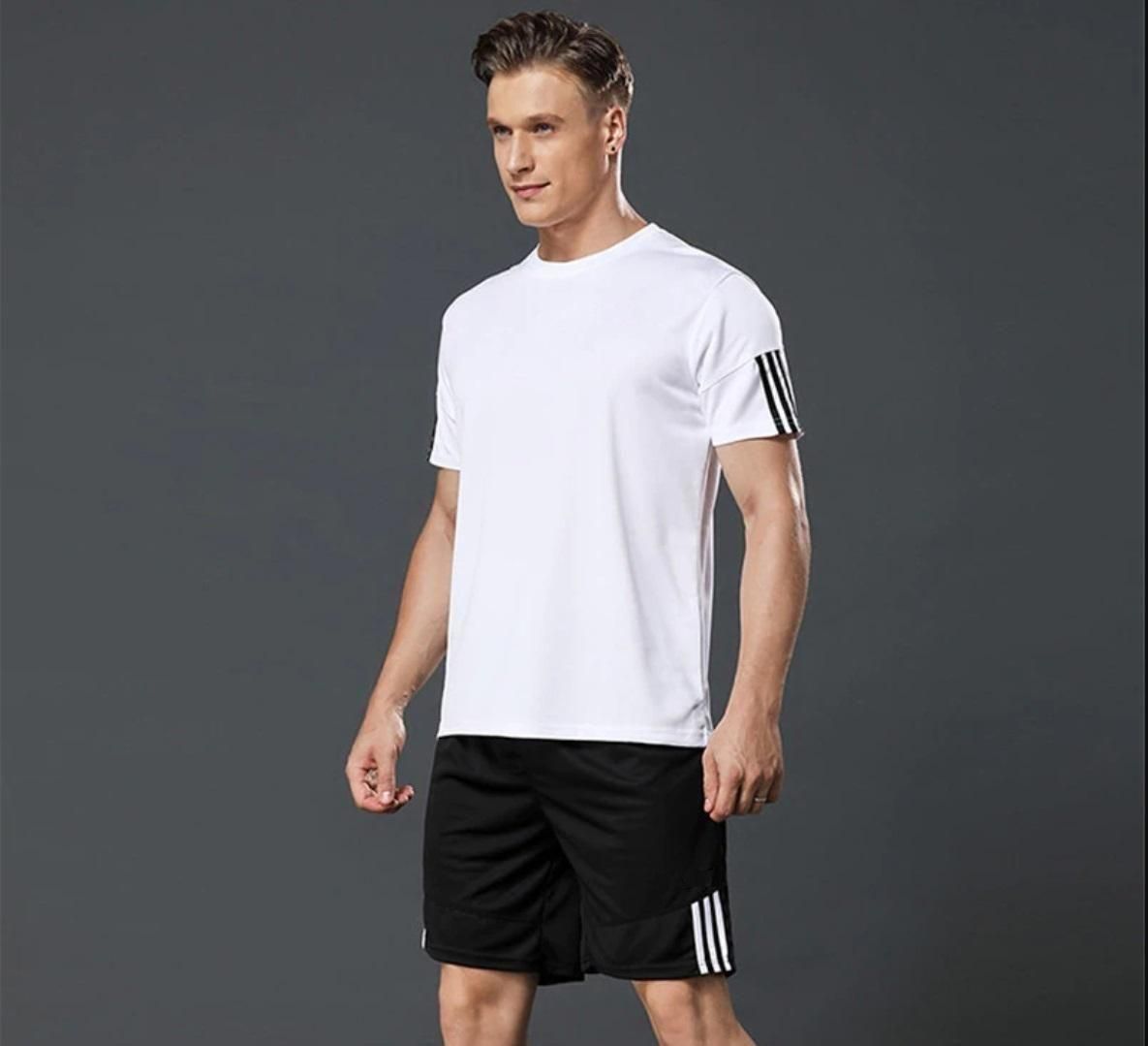 Tom Scott PolyKnit Solid Active T-Shirt with Short