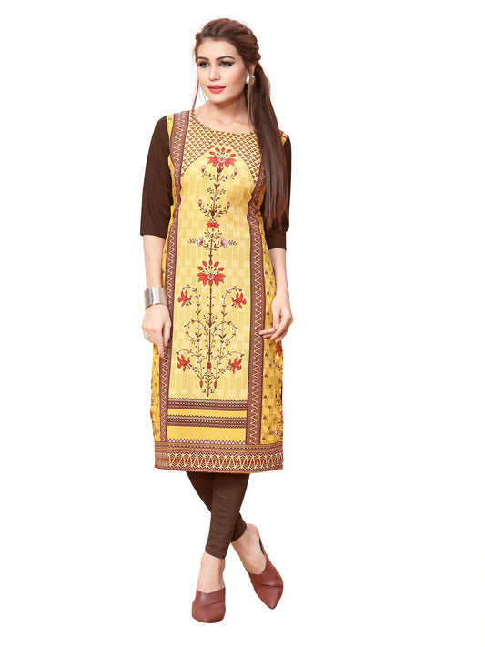 Beautiful Printed Crepe Kurtis