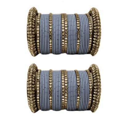 Oxidised Bangles Set