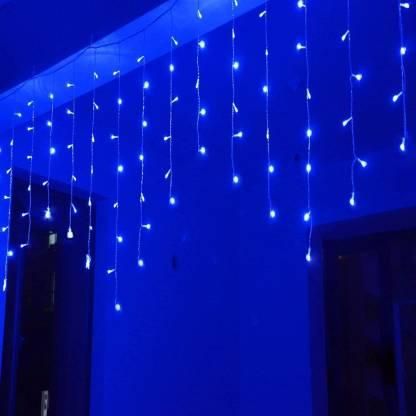 150 inch Blue Rice Lights for Decoration