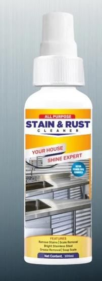 All-Purpose Stain Cleaner, Kitchen cleaner, Bathroom cleaner & Derusting Spray| Oil & Grease Stain Remover