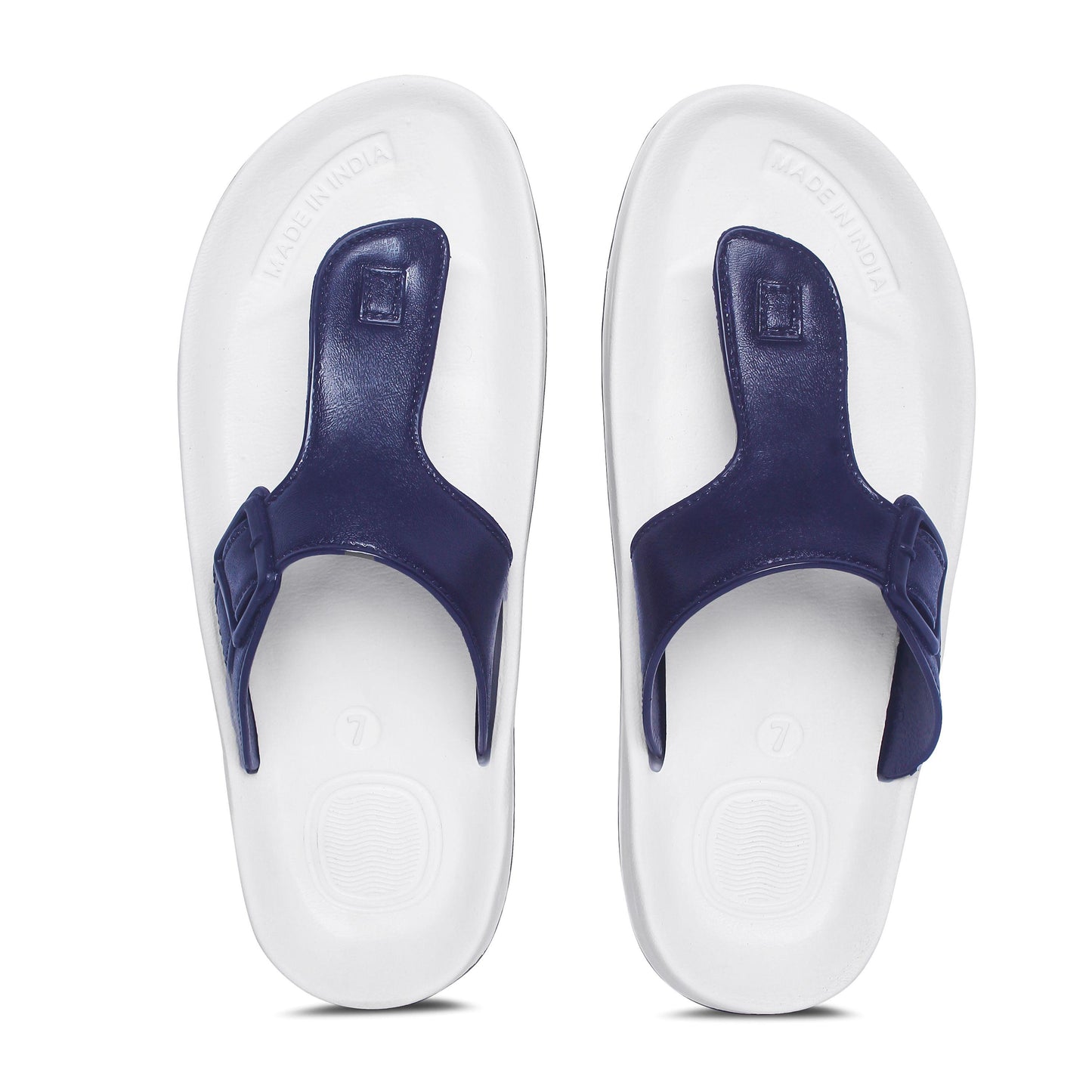 Monex Stylist White Slipper For Men