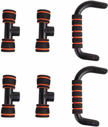 Pushup Bar with Toning Tube Band Set for Workout