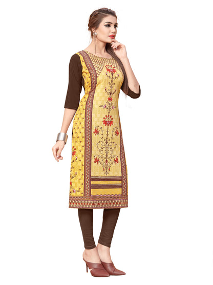 Beautiful Printed Crepe Kurtis