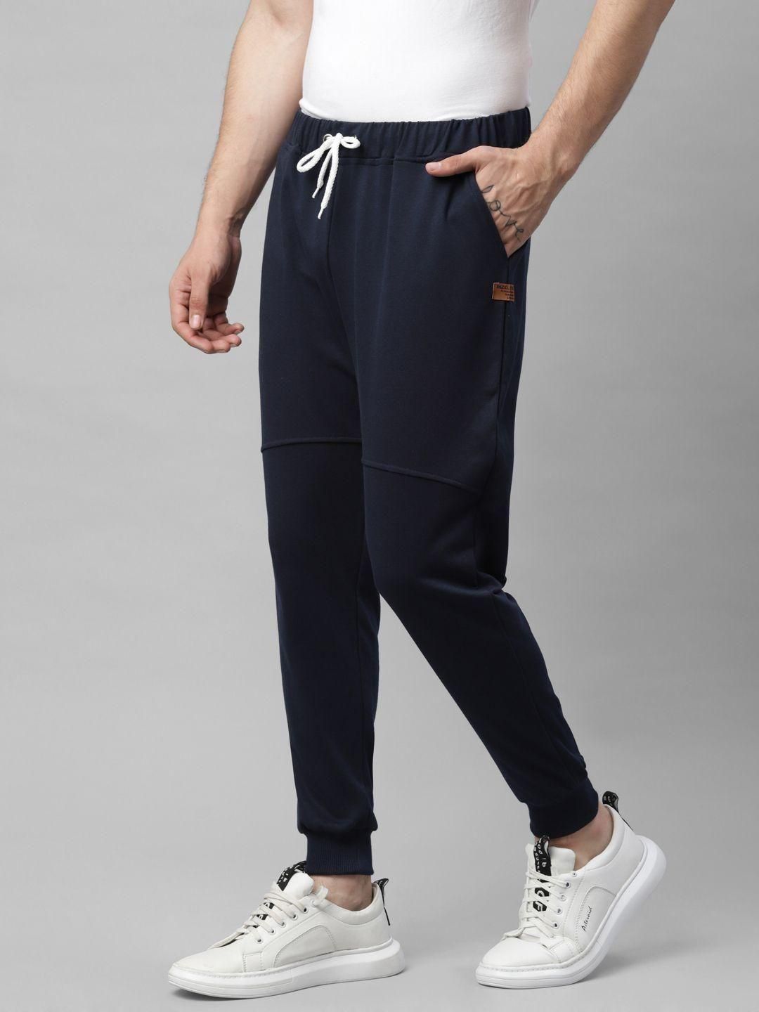 Rigo Terry Solid Regular Fit Mens Sport Joggers