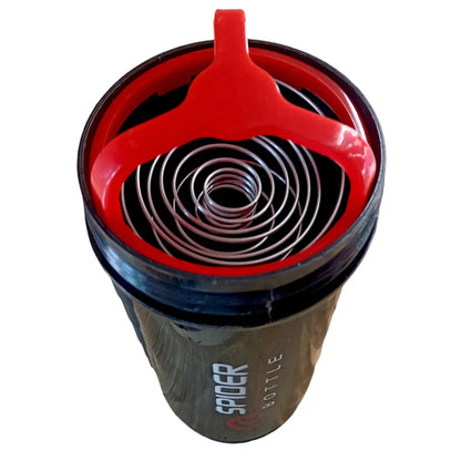 Stylish Spider Gym Shaker Bottle For Protein, Glucose 500ml (Red,1Pcs)