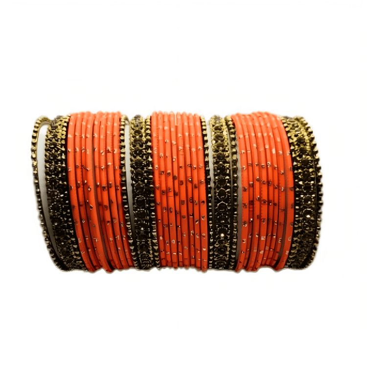 Oxidised Bangles Set