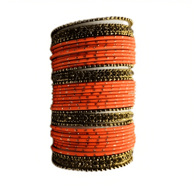 Oxidised Bangles Set