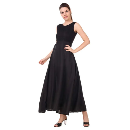 DYRECTDEALS Exclusive Designer Gown Maxi for Girls and Women (Crap)